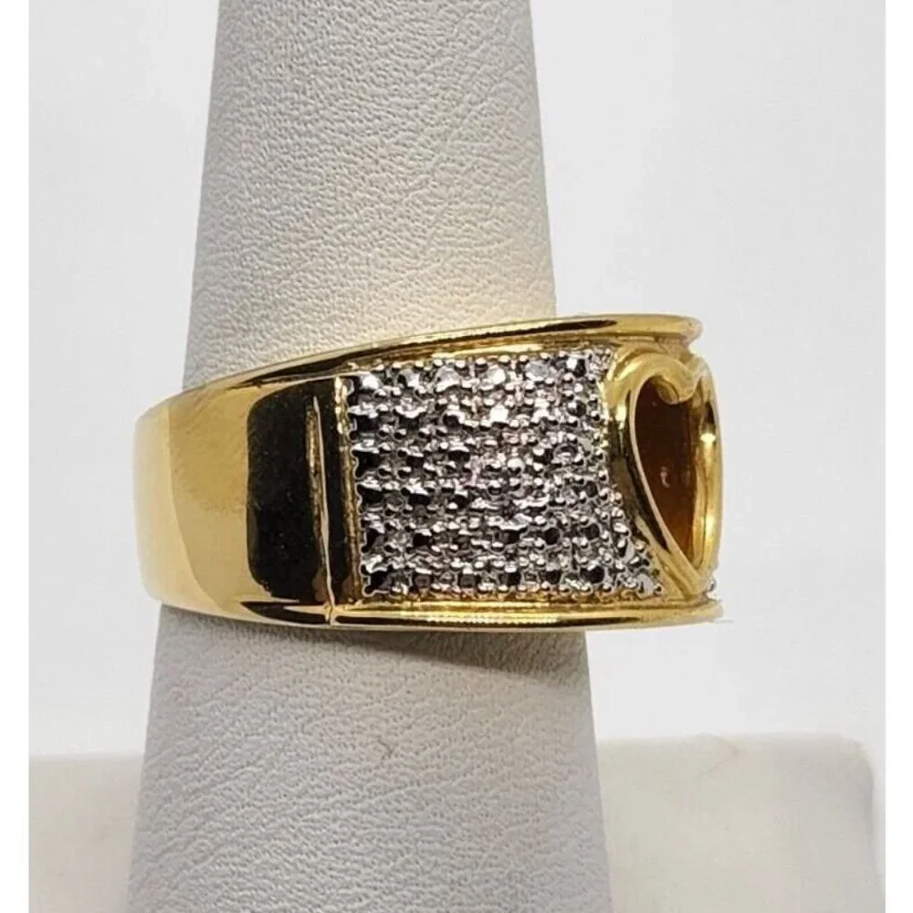925 STERLING SILVER RUBY RING SIZE 7.5